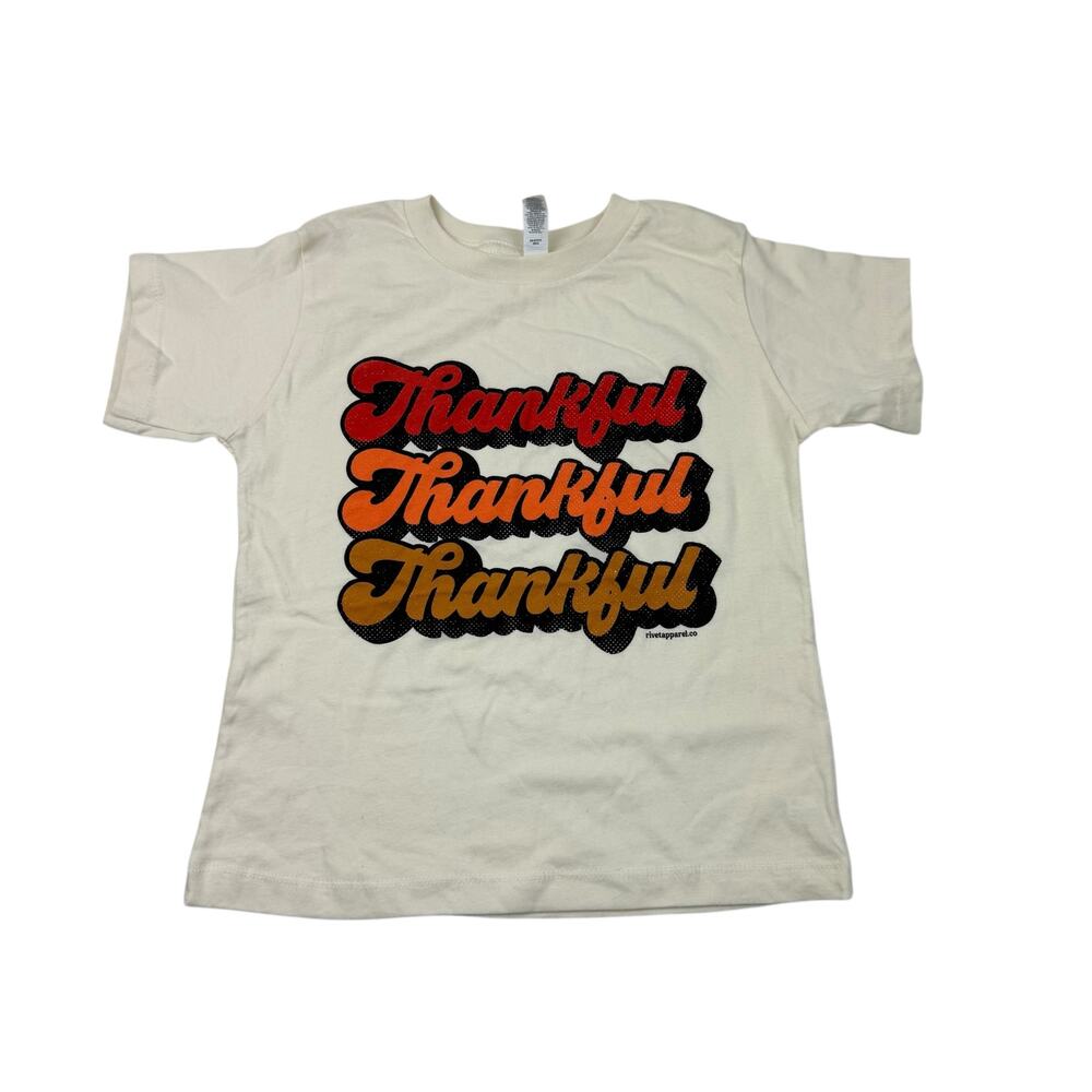 NWOT Rivet Apparel Thankful Graphic Tee